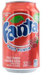Fanta Fruit Punch 355ml